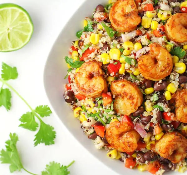 Baja California Shrimp with Quinoa Salad (GF)