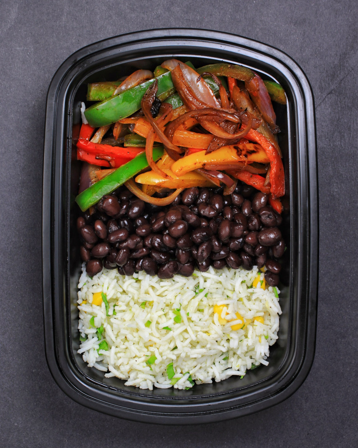 Vegetarian Fajita Bowl (V,GF)