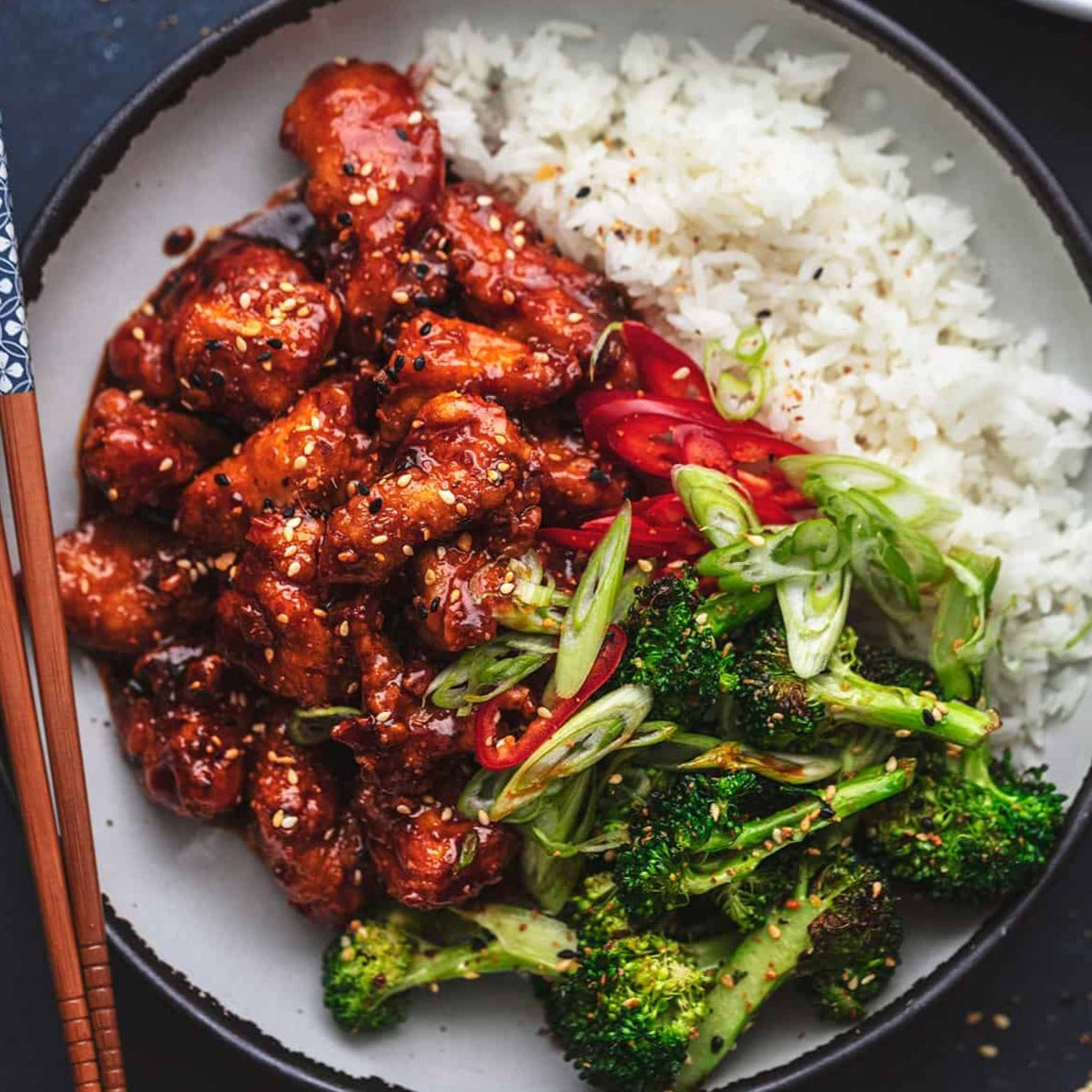 Gochujang Glazed Chicken (Or Tofu)